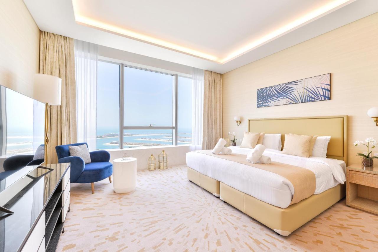 Ultra Luxury Palm Tower With Shared Hotel Facilities Dubai Exterior foto