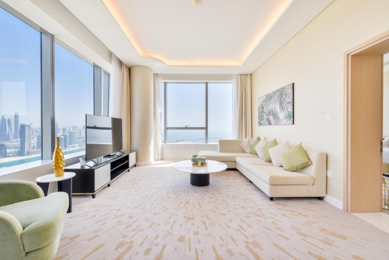 Ultra Luxury Palm Tower With Shared Hotel Facilities Dubai Exterior foto